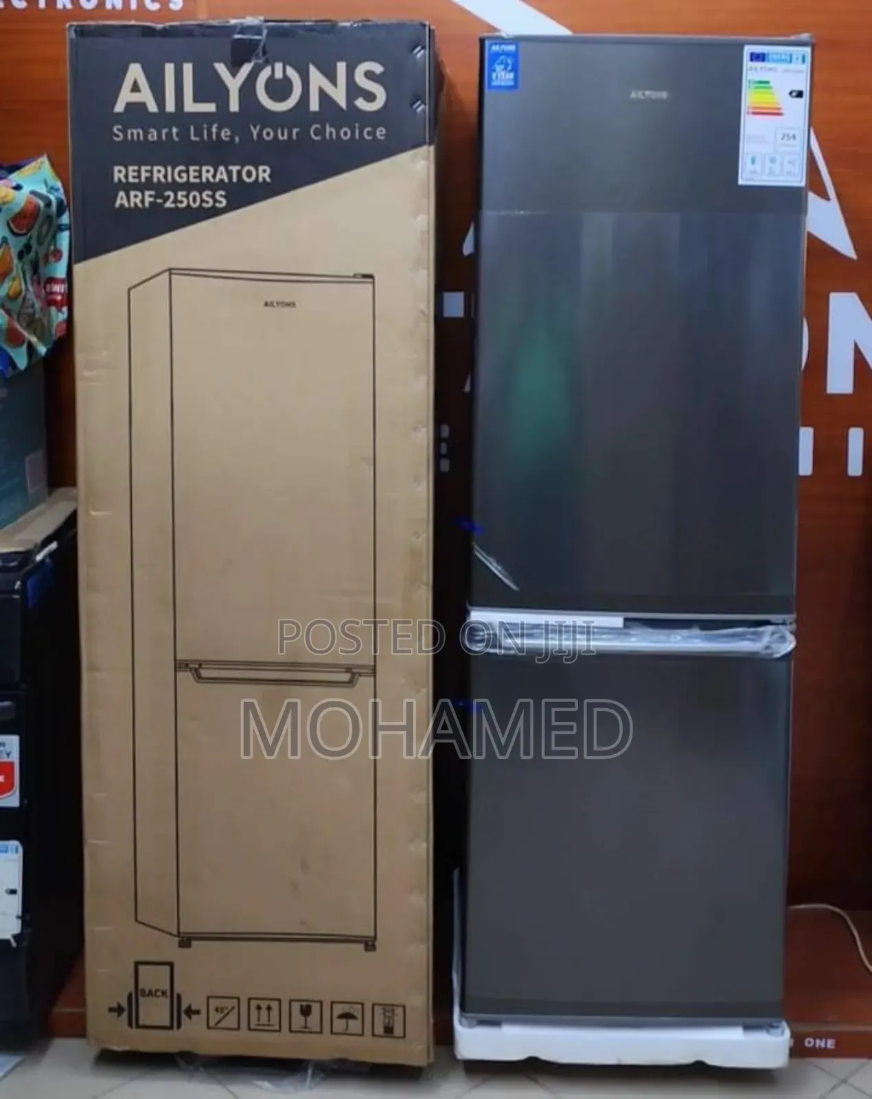 Ailyons Refrigerator Model Arf 250ss
