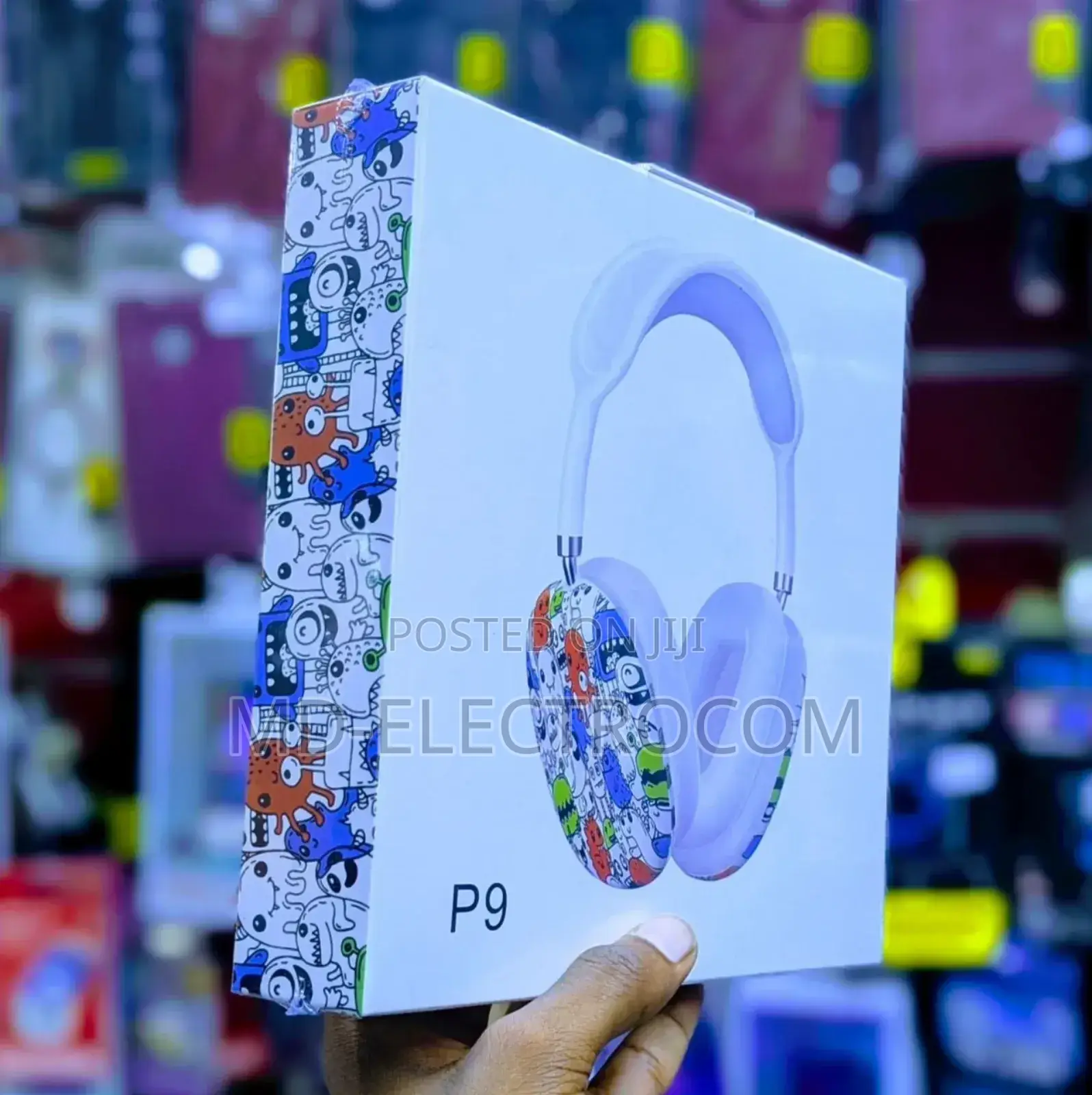 P9 Pro Max Wireless Bluetooth Headphones Promax Crazy Colour