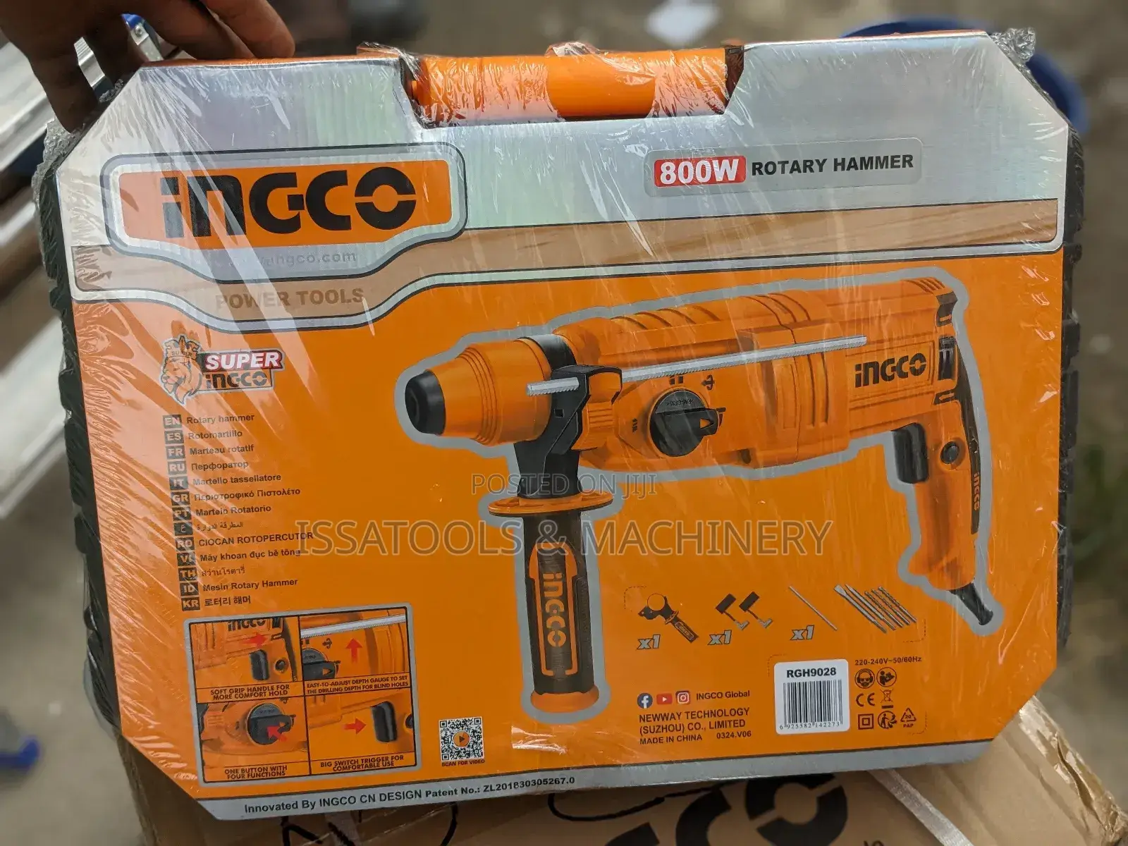 Ingco Rotary Hammer 800w