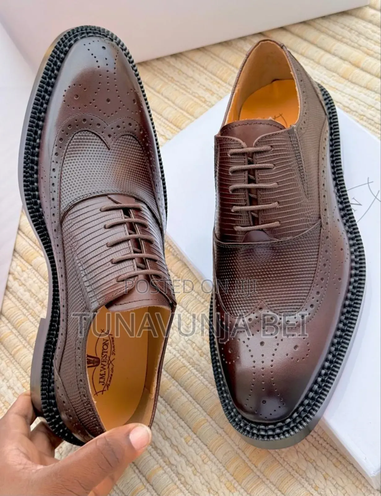 Leather Shoes Moccains / Brown Leather Shoes 