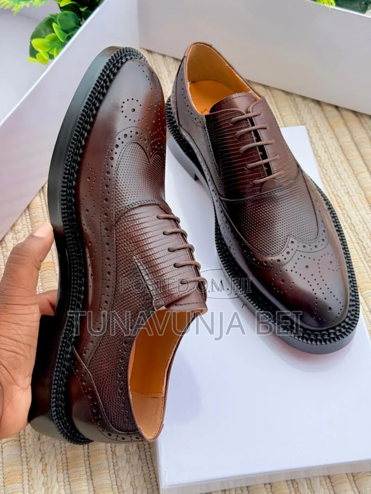 Leather Shoes Moccains / Brown Leather Shoes 
