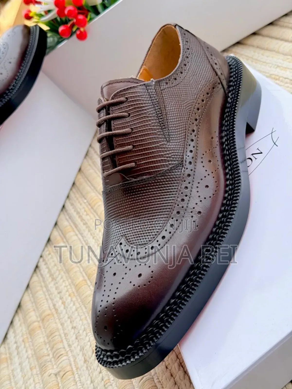 Leather Shoes Moccains / Brown Leather Shoes 
