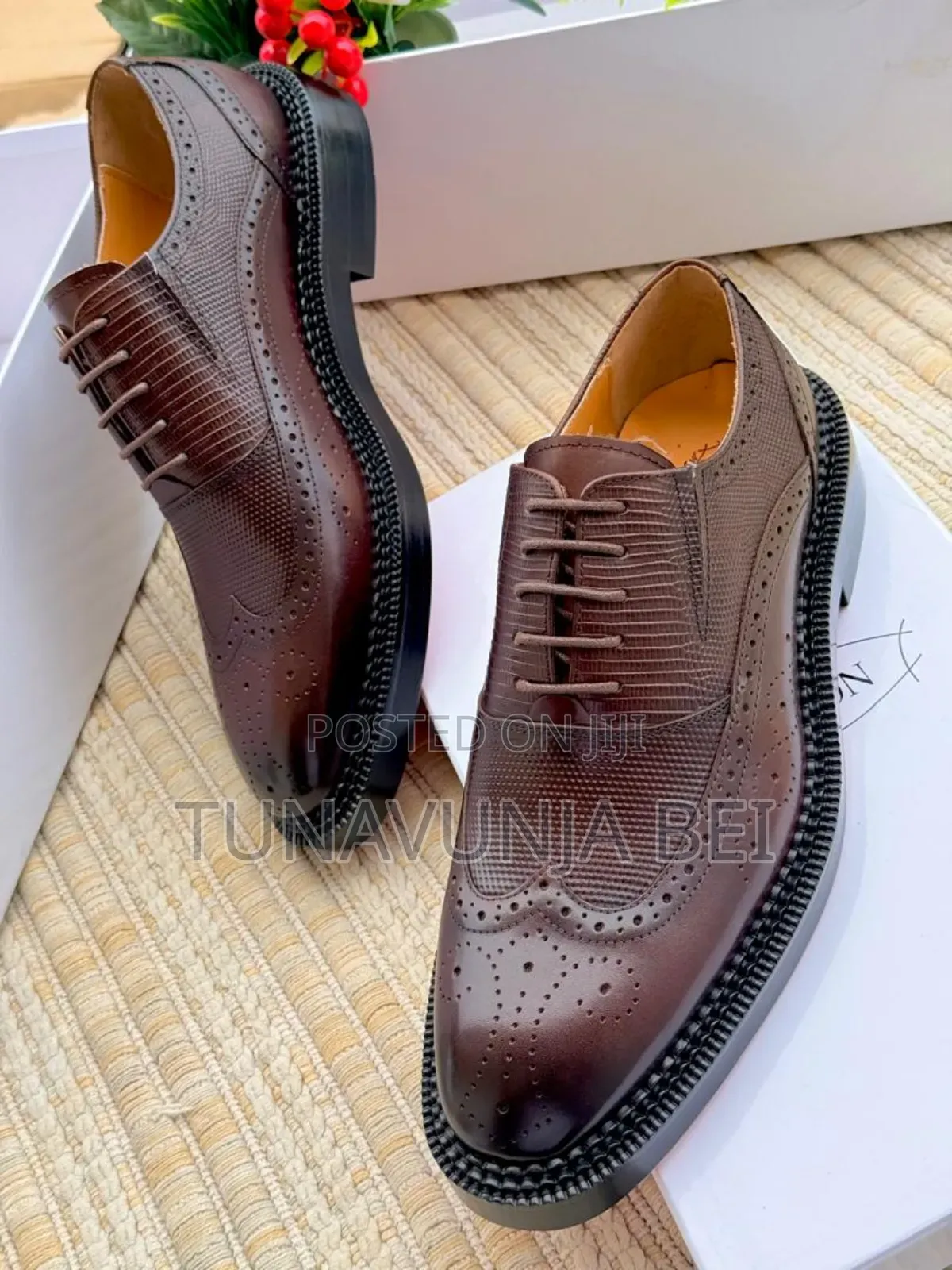 Leather Shoes Moccains / Brown Leather Shoes 