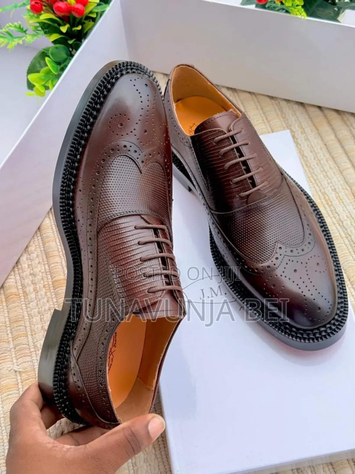 Leather Shoes Moccains / Brown Leather Shoes 