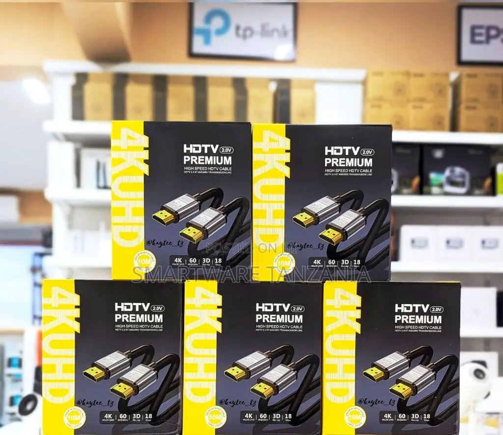 Premium Hdmi Cable 10m Uhd Long Distance High Speed Gold Plated