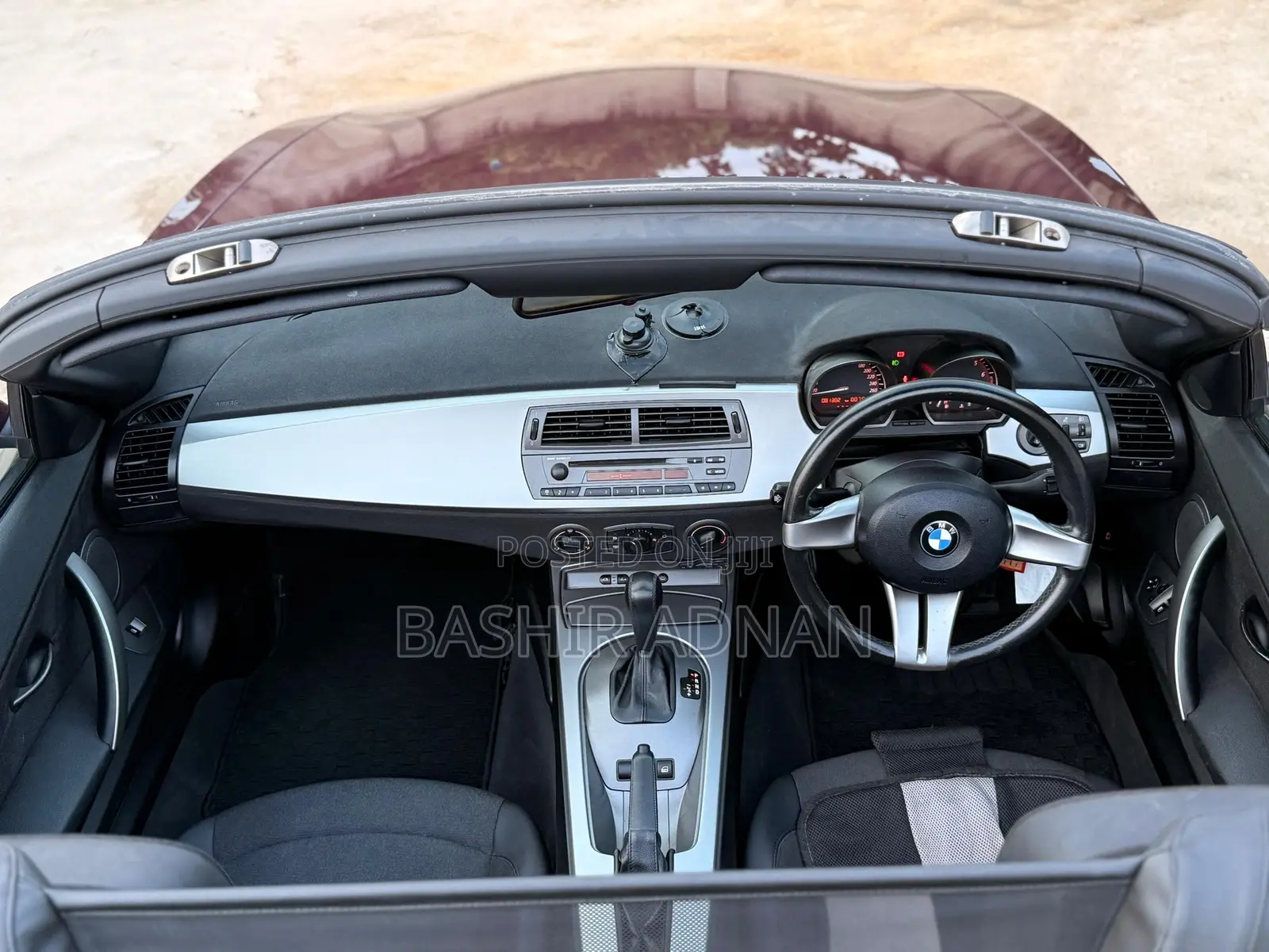 BMW Z4 Roadster 2.5i Automatic 2004 Burgundy