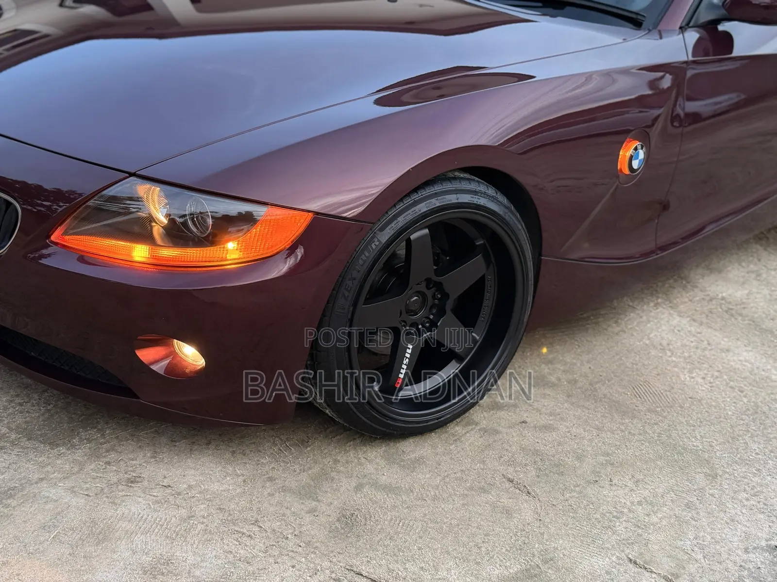 BMW Z4 Roadster 2.5i Automatic 2004 Burgundy