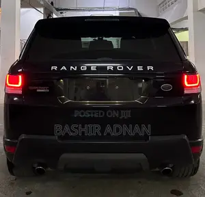 Land Rover Range Rover Sport HSE 4dr SUV 4WD (3.0L 6cyl S/C 8A) 2015 Black