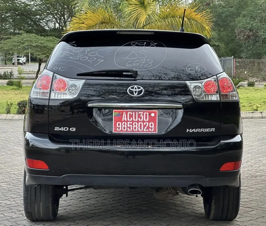 Toyota Harrier 2008 Black