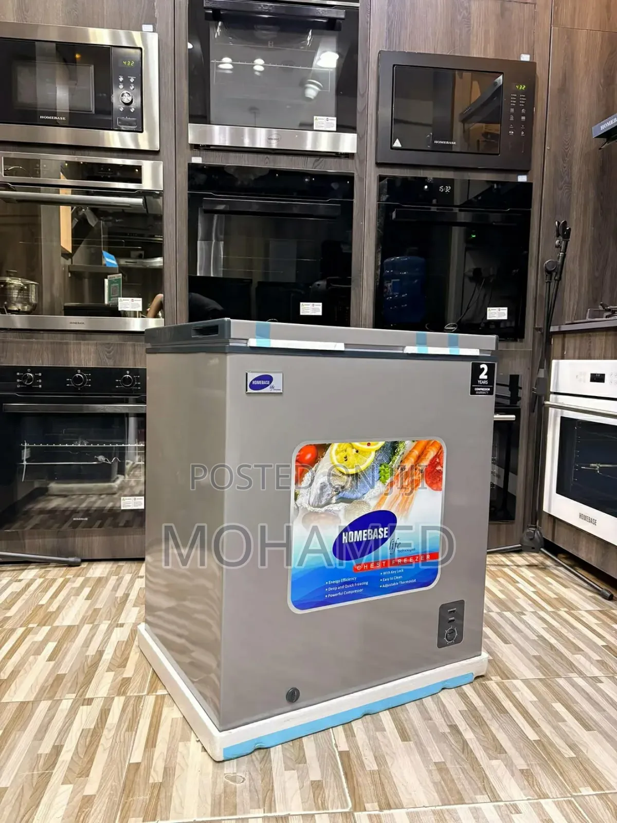 Homebase Chest Freezer 150l