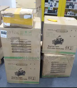 Heat Press Machine 8 in 1 Mashine Ya Kuprint Tshirt Jezi Kofia Vikombe