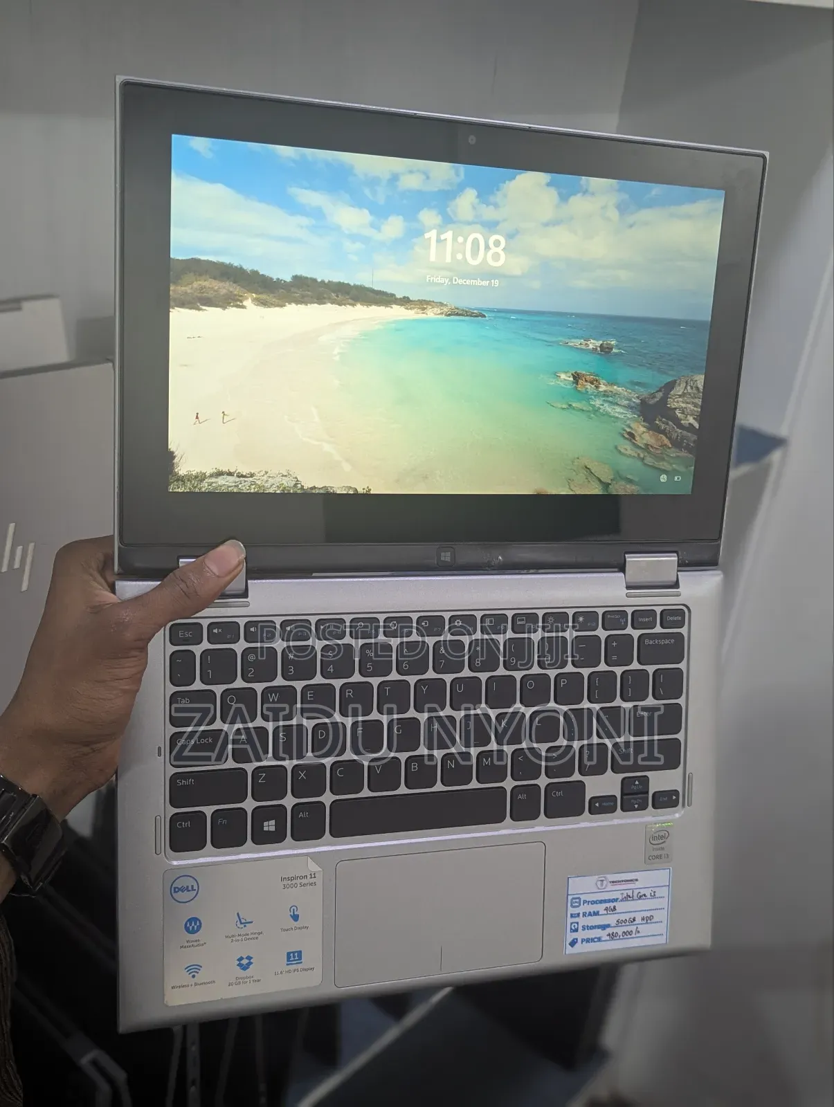New Laptop Dell Inspiron 11 3148 4GB Intel Core I3 HDD 500GB