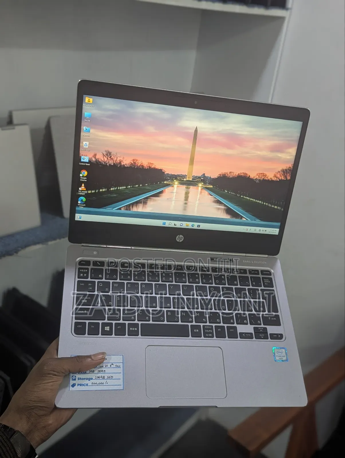 New Laptop HP EliteBook Folio 8GB Intel Core I5 SSD 256GB