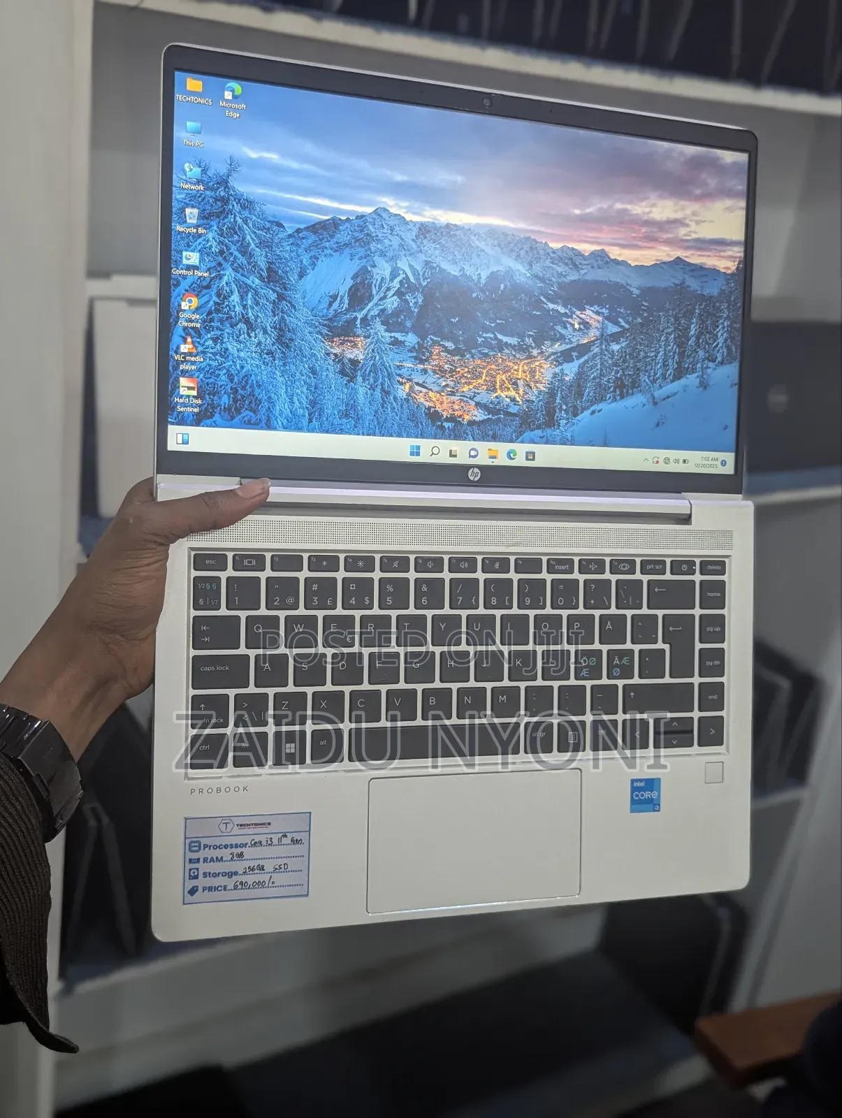 New Laptop HP ProBook 440 G8 8GB Intel Core I3 SSD 256GB