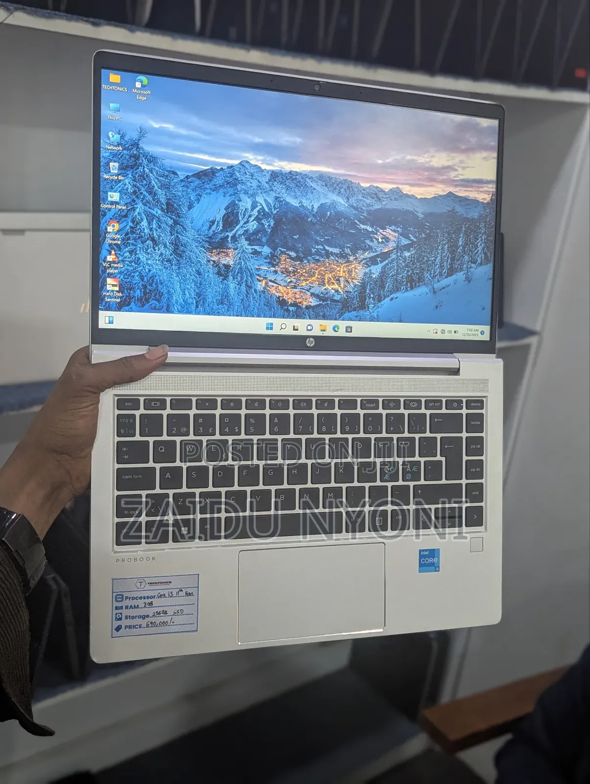 New Laptop HP ProBook 440 G8 8GB Intel Core I3 SSD 256GB
