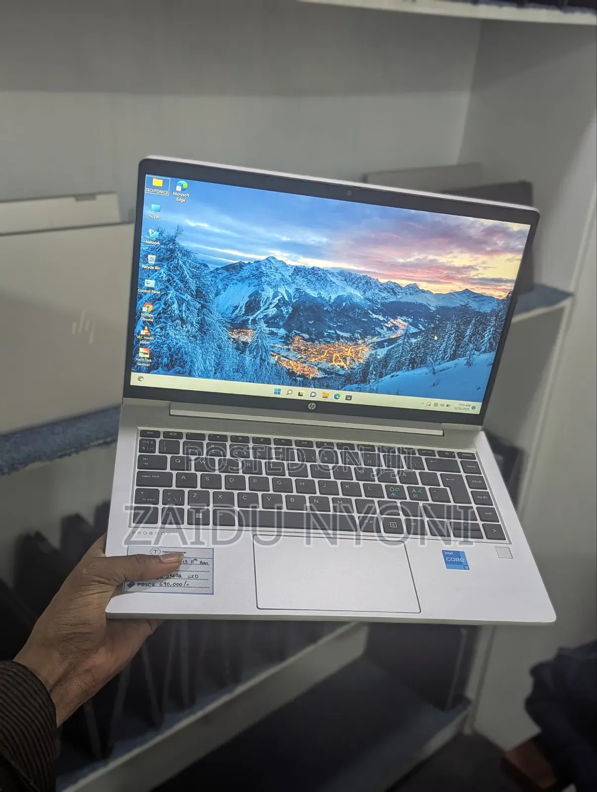 New Laptop HP ProBook 440 G8 8GB Intel Core I3 SSD 256GB