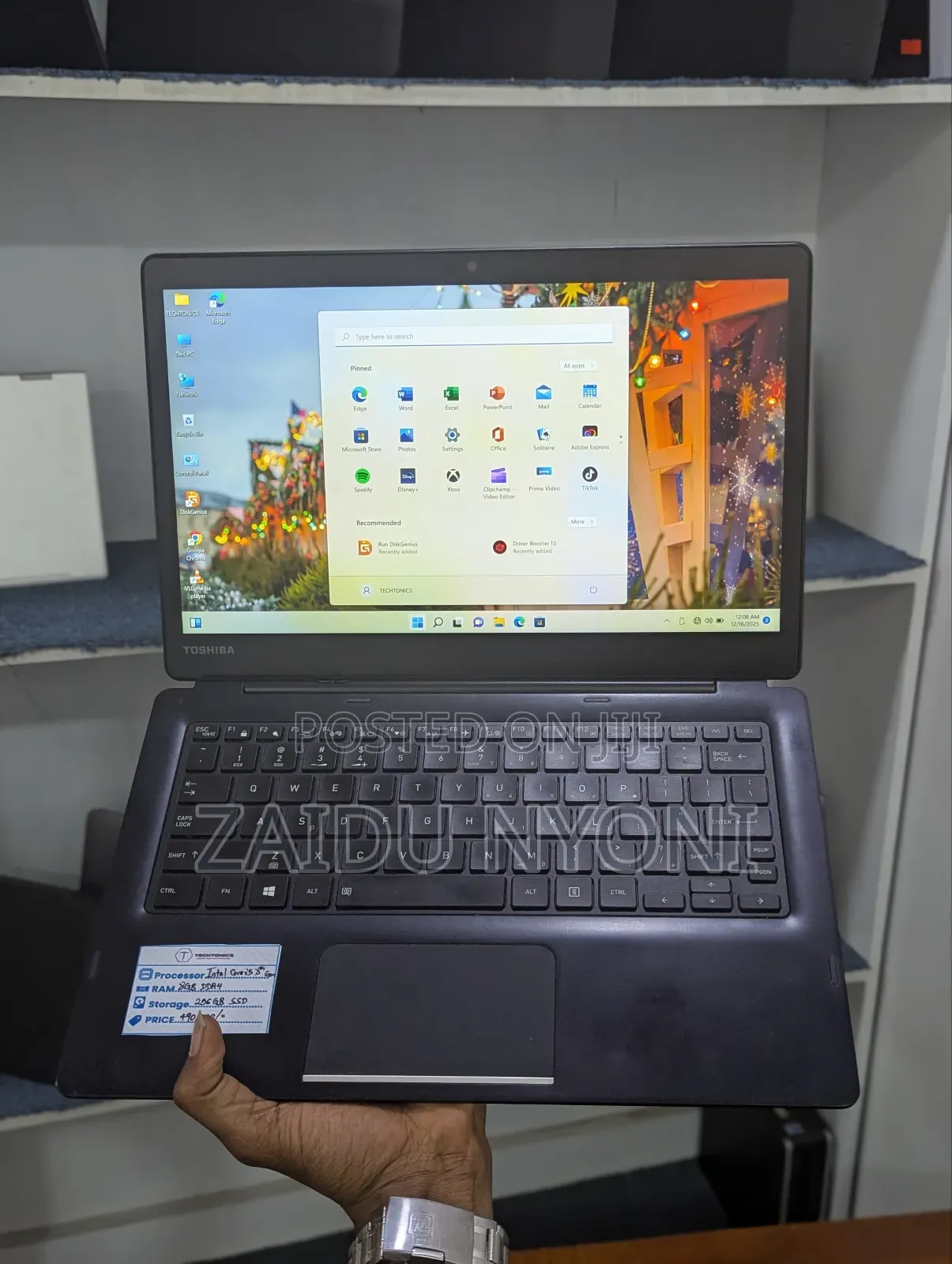 New Laptop Toshiba Portege A30 8GB Intel Core I5 SSD 256GB