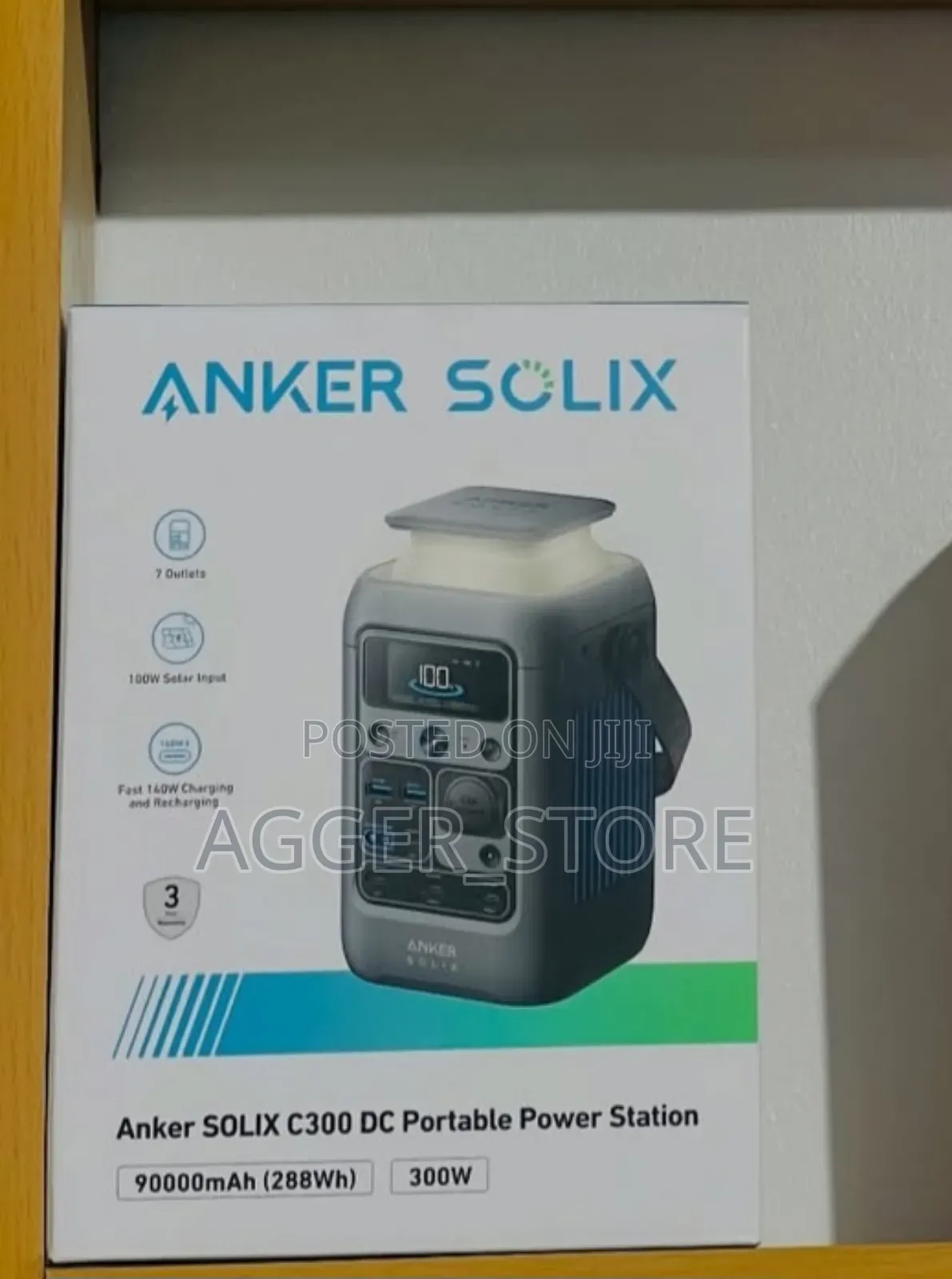 Anker Solix C300 Dc Portable Power Station