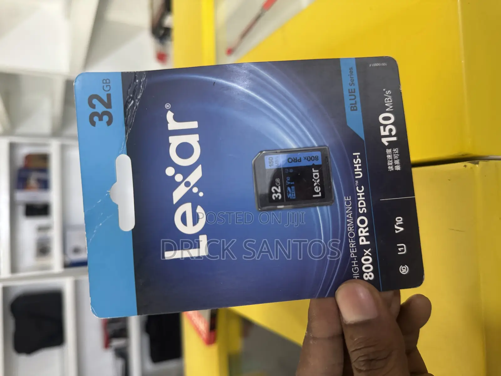 Memory Card 32gb Lexar for Camera Sd 150mb/S