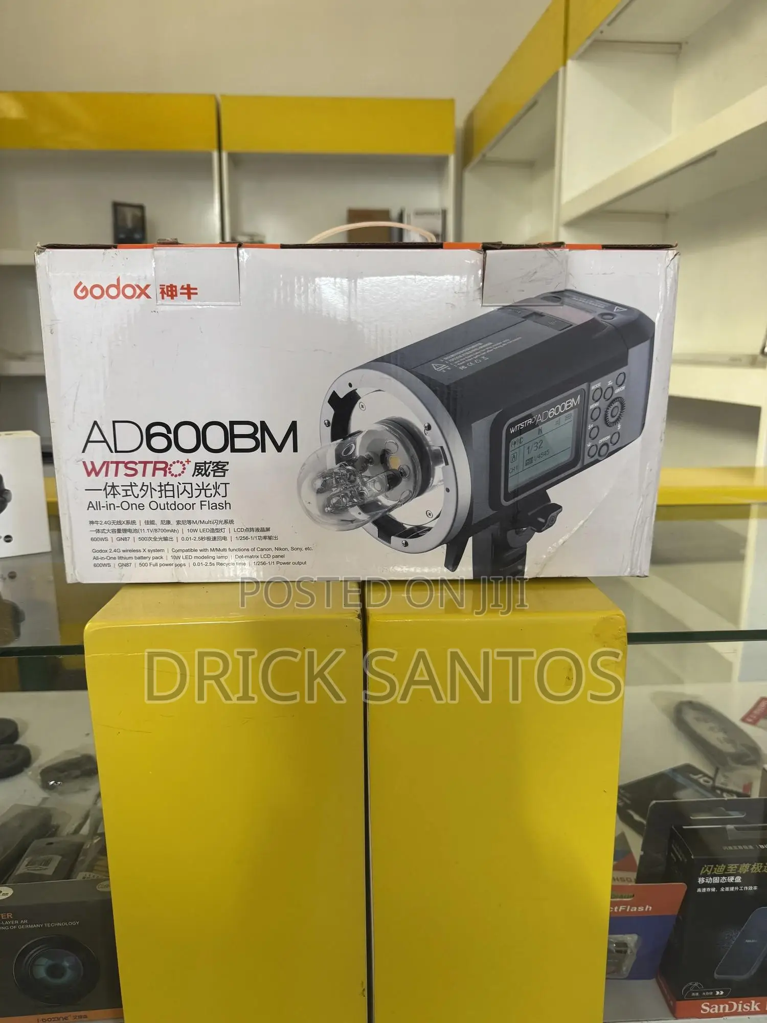 Ad600bm Godox Strobe Light For Photography