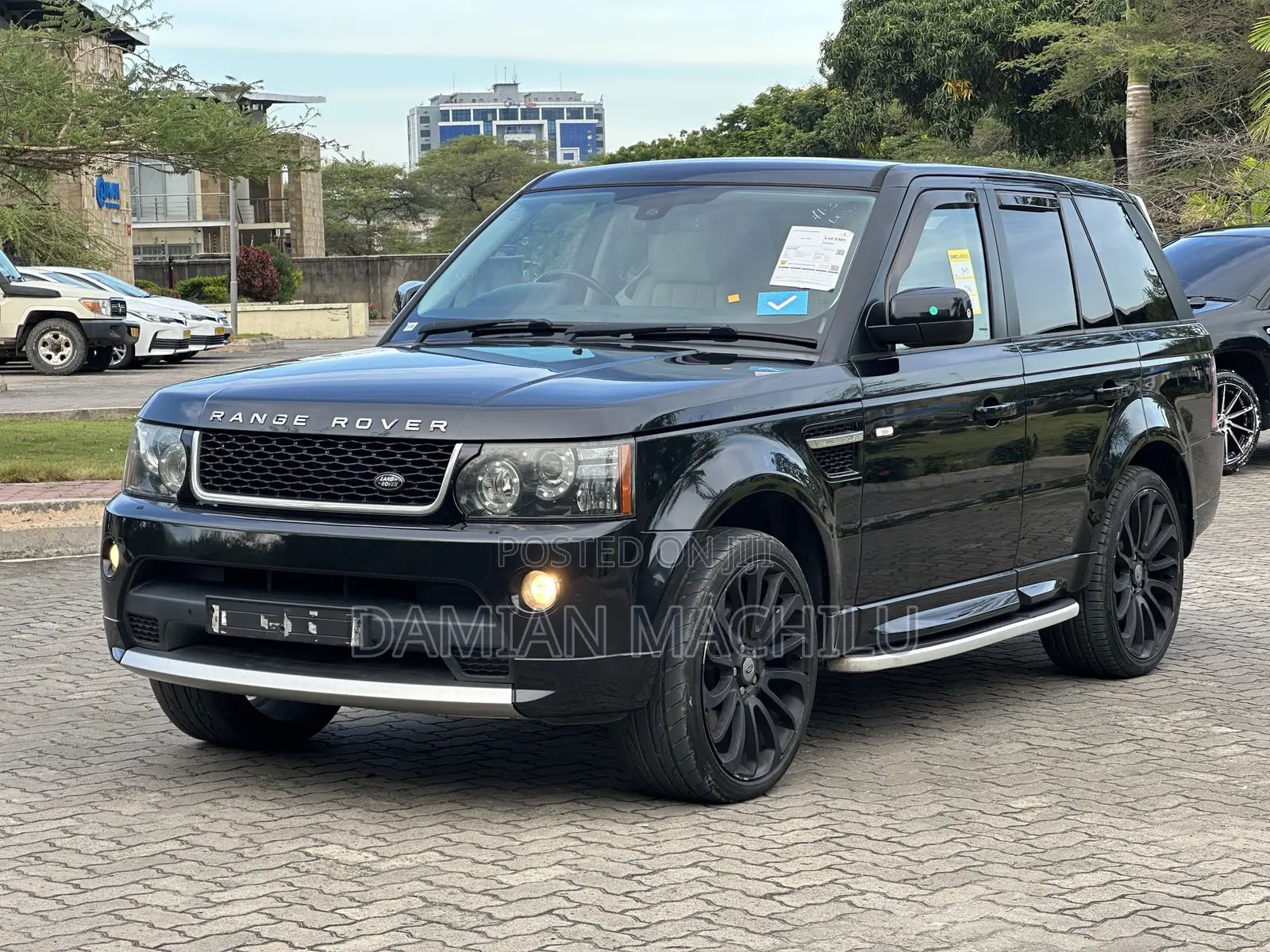 Land Rover Range Rover Sport 2012 Black