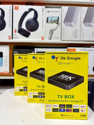 Google Tv Box Streaming Chromecast Dolby Audio Voice Assistant