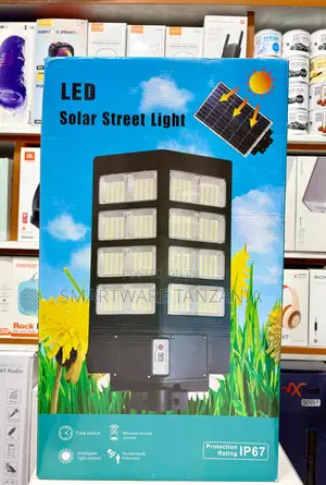 Led Solar Street Light Ip67 Waterproof Outdoor With Motion Sensor