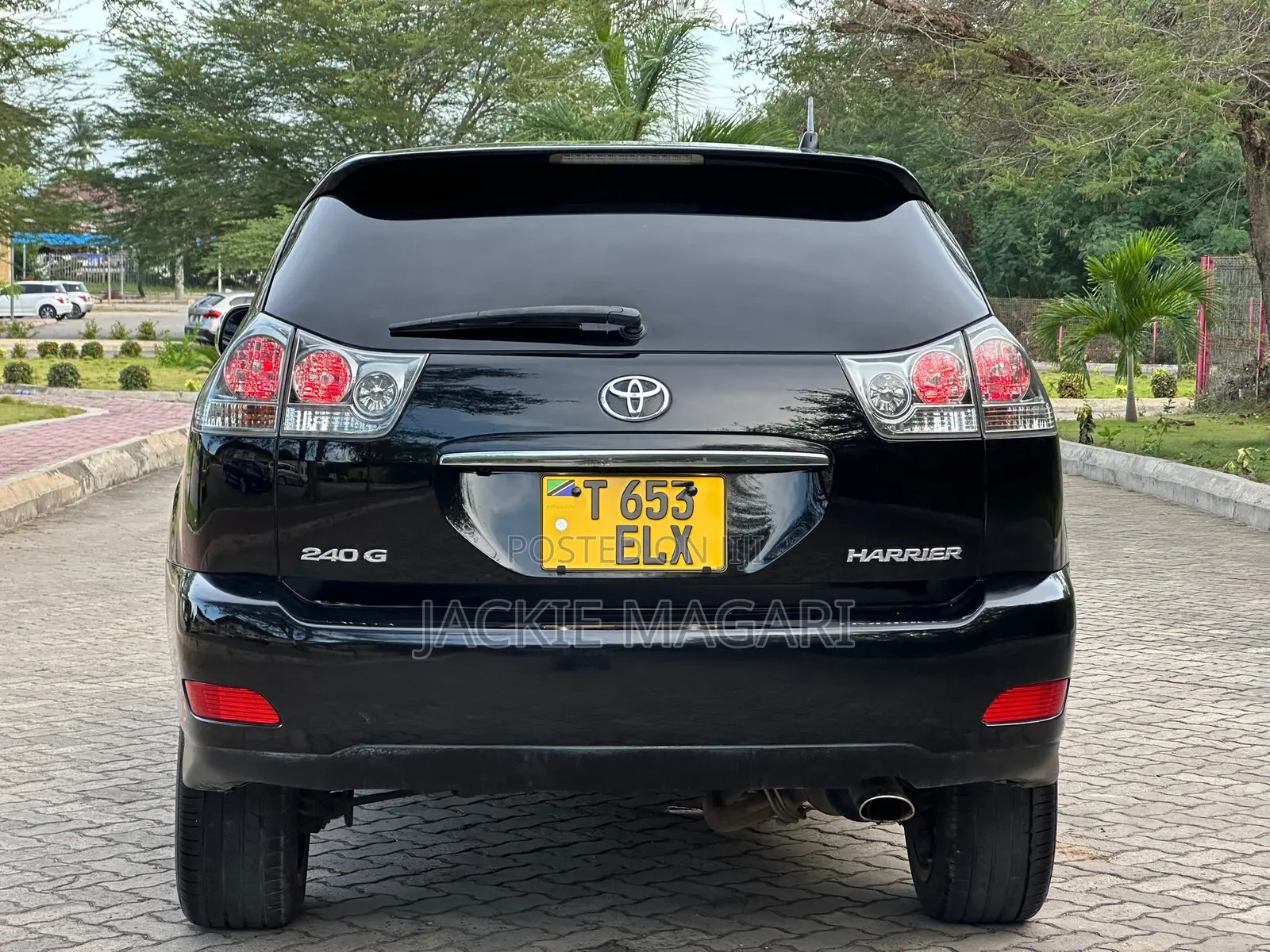 Toyota Harrier 2007 Black