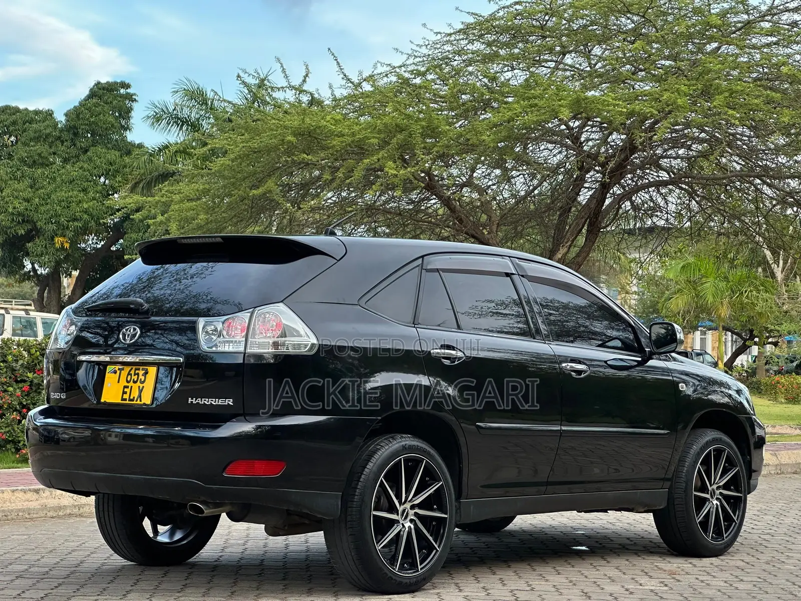 Toyota Harrier 2007 Black