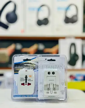Universal Travel Adapter Europe Plug Converter Surge Protection