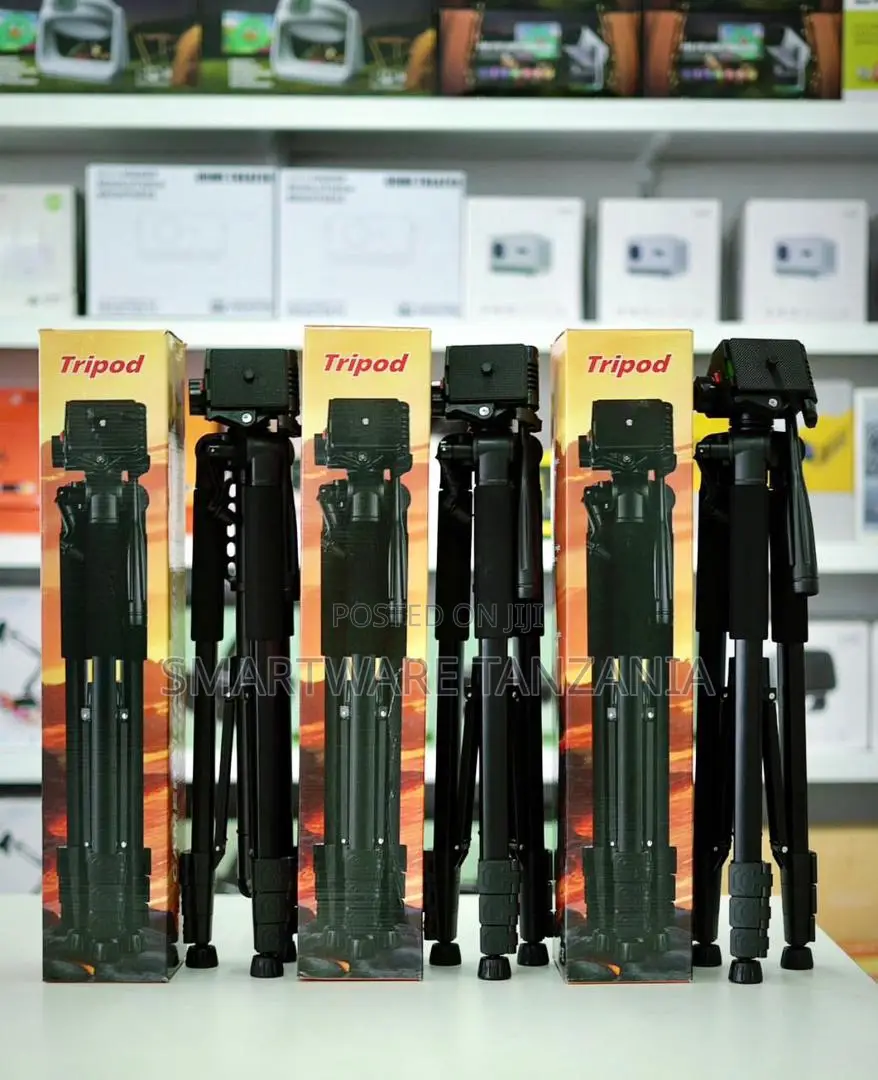Camera Tripod Stand Professional Adjustable Height for Video Photo