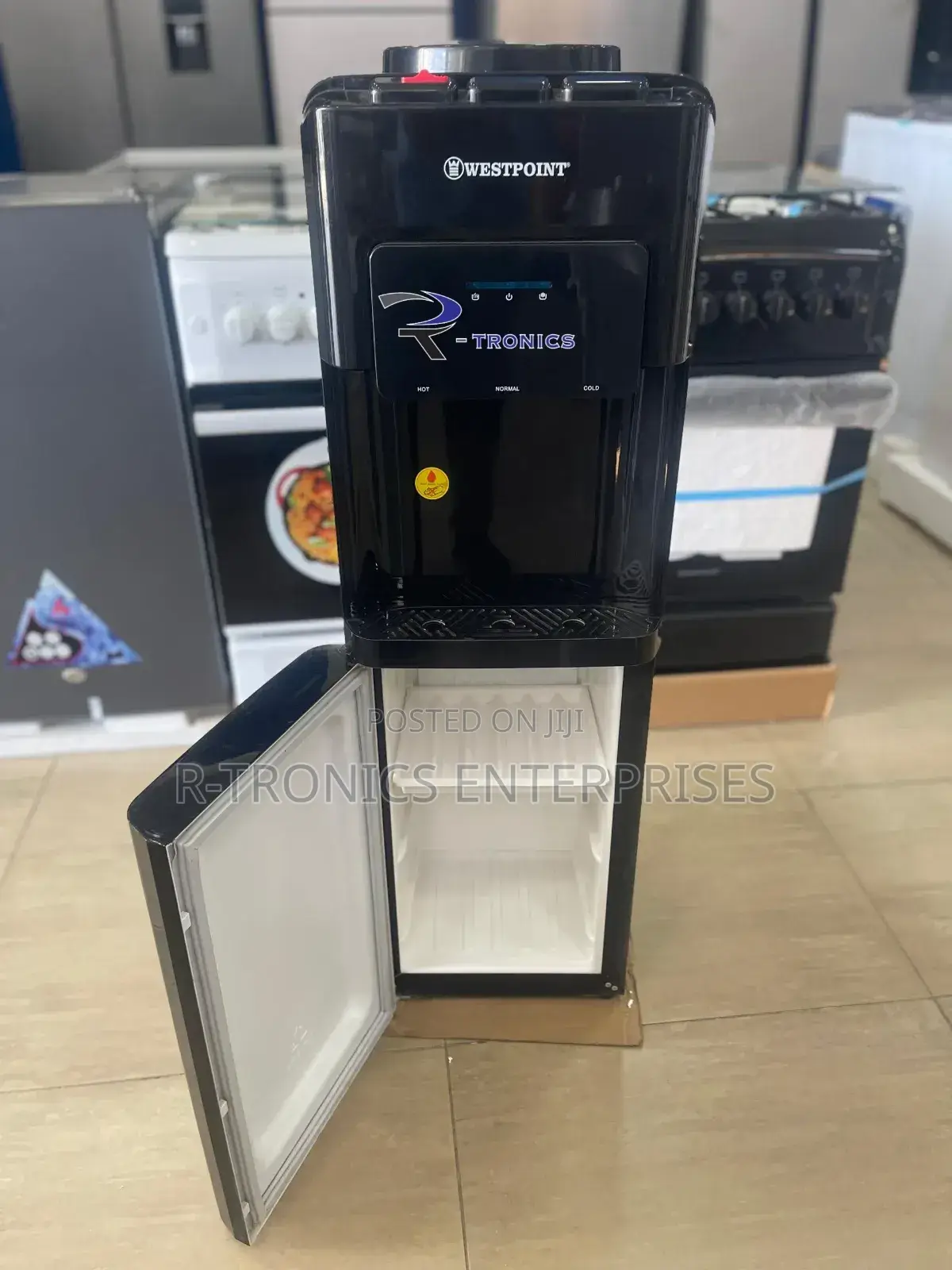 Westpoint 3 Tap Water Dispenser With Fridge Cabinet Bottom