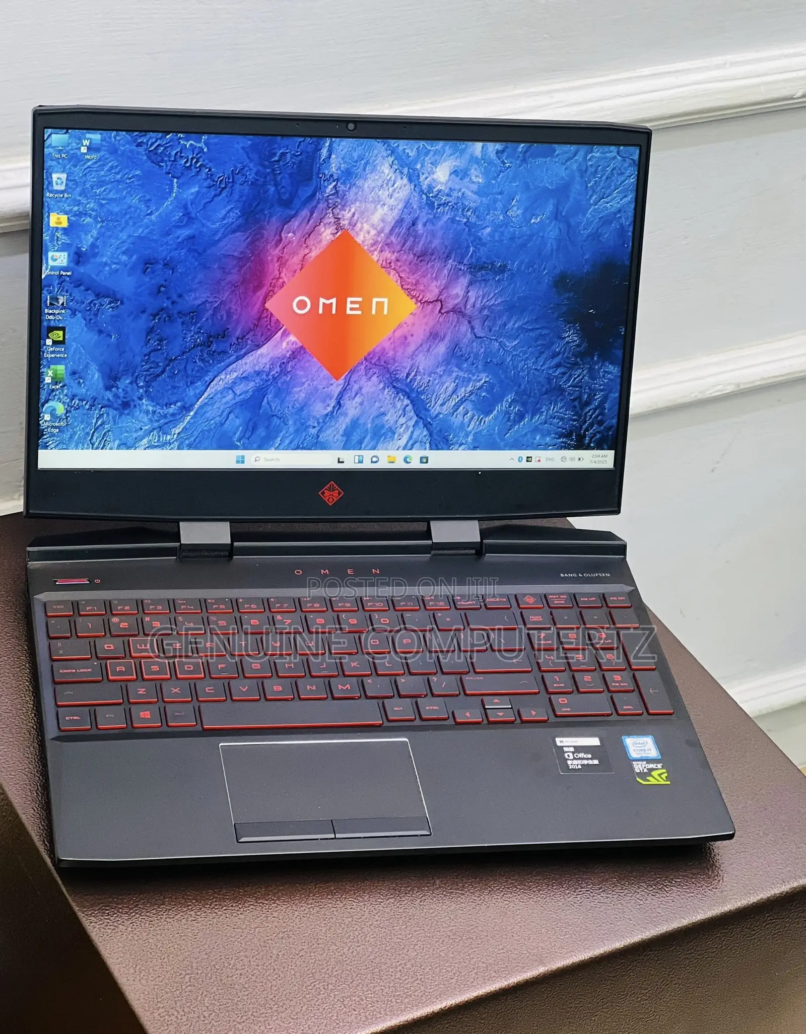 Laptop HP Omen 15 16GB Intel Core I7 SSD 512GB