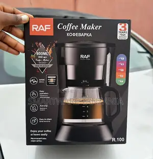 Raf Coffee Maker 600ml 600w Drip Filter Electric Machine Anti-drip
