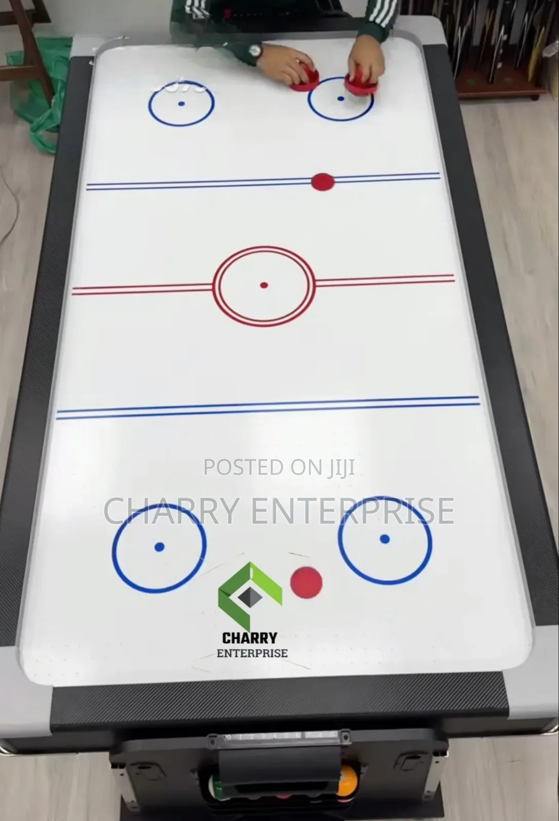 4 in 1 Luxury Classic 7ft Pool Table Air Hockey Tennis Dining Table