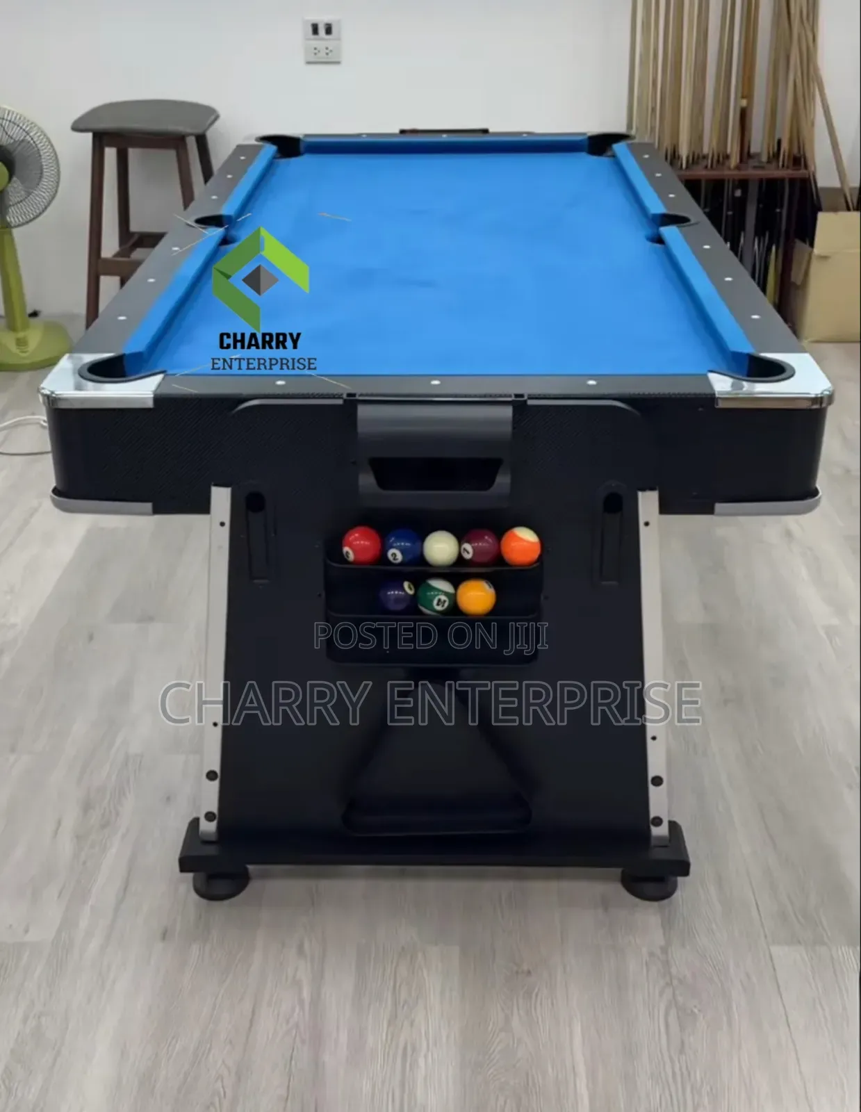 4 in 1 Luxury Classic 7ft Pool Table Air Hockey Tennis Dining Table