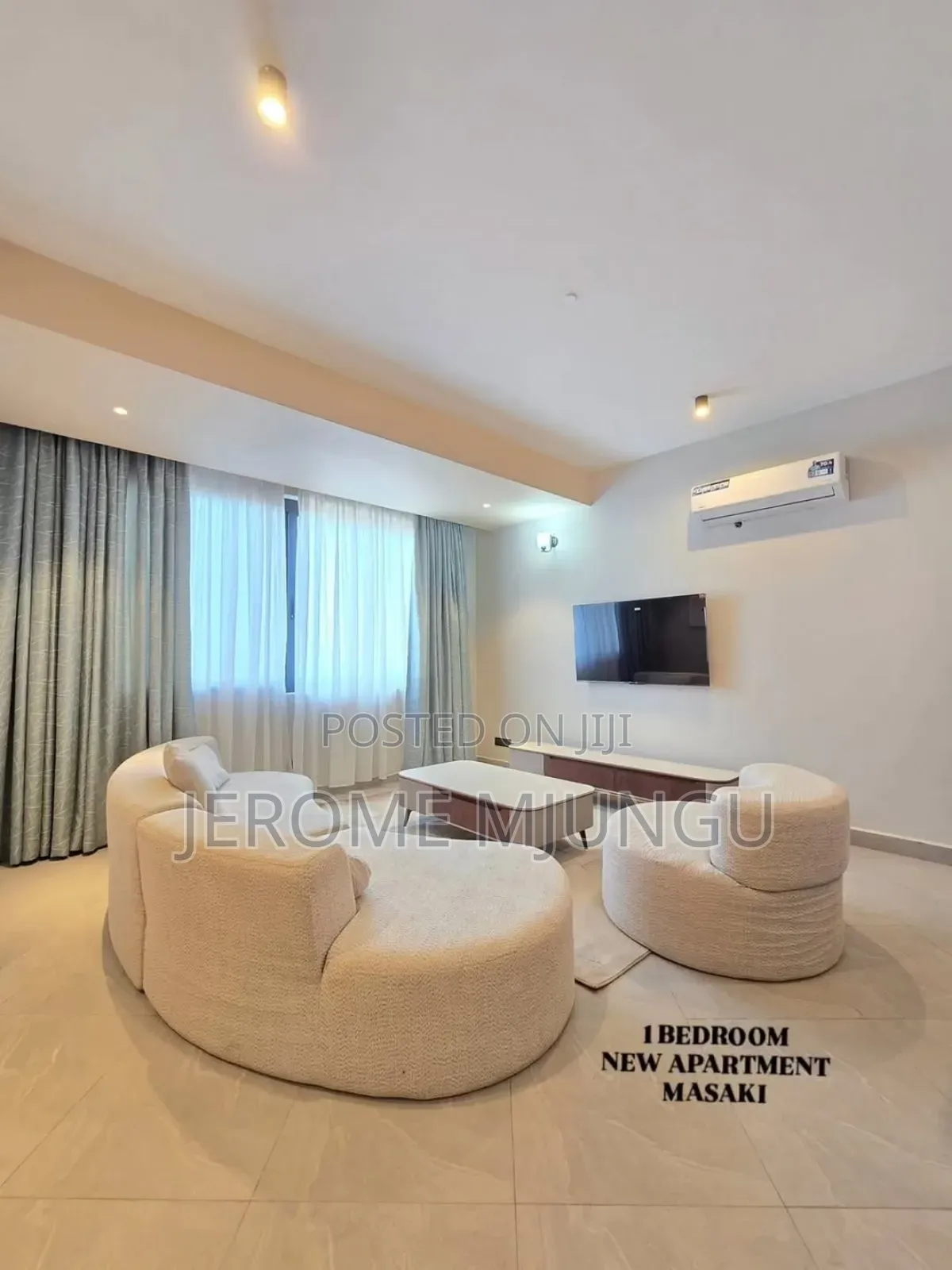 Furnished 1bdrm Apartment in Masaki for rent