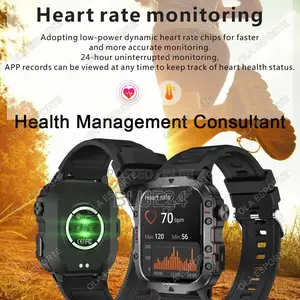 Military Al Voice Bluetooth Call Smart Watch