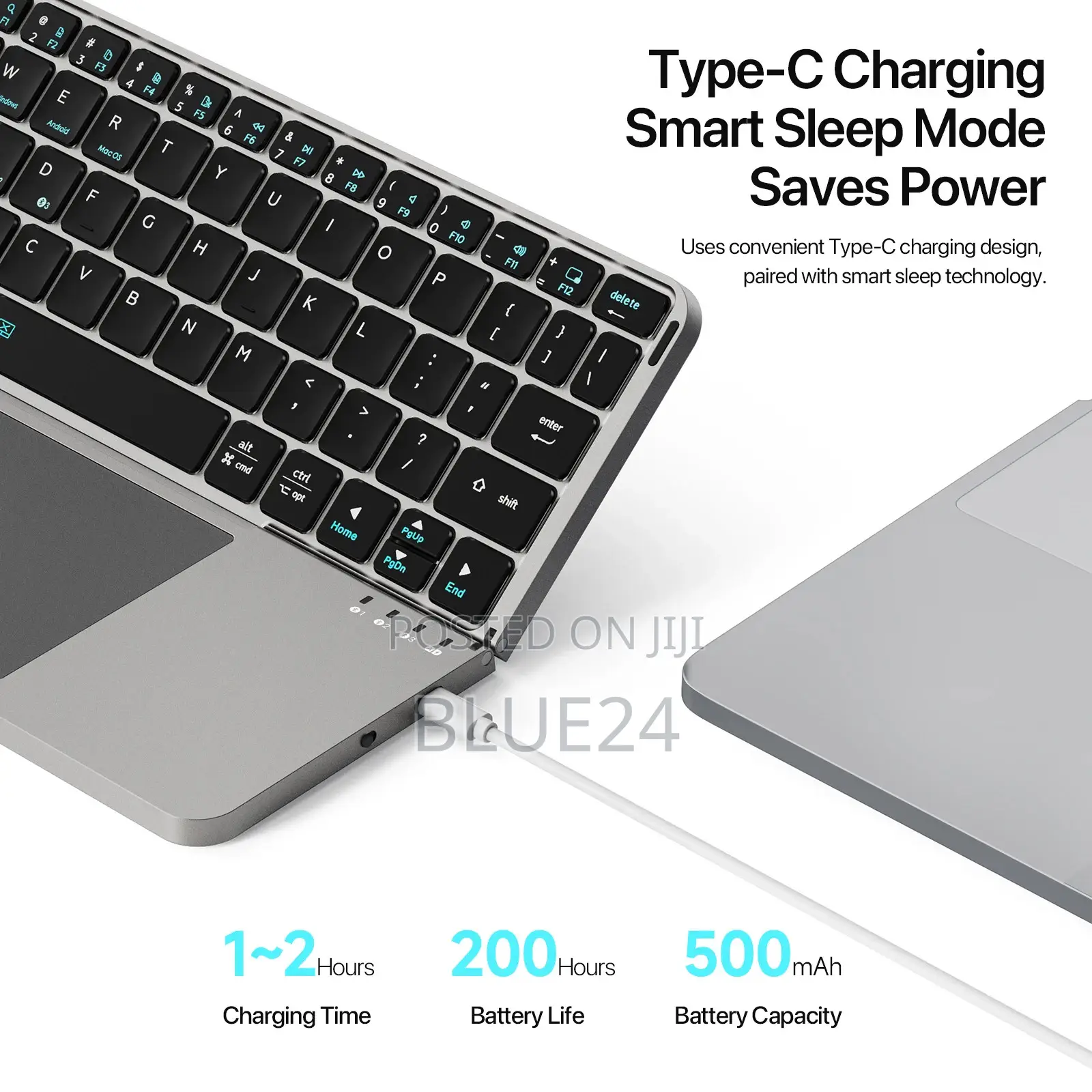 New Multifunctional Model Foldable Bluetooth Keyboard