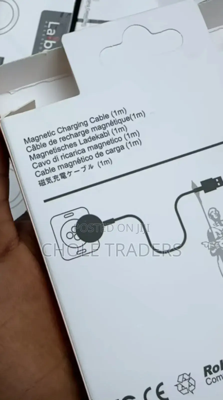 Smartwatch Magnet Charging Cable (1 Metre)