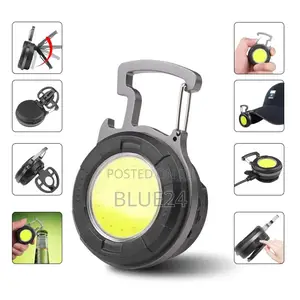 Portable Cob Keychain Flashlight
