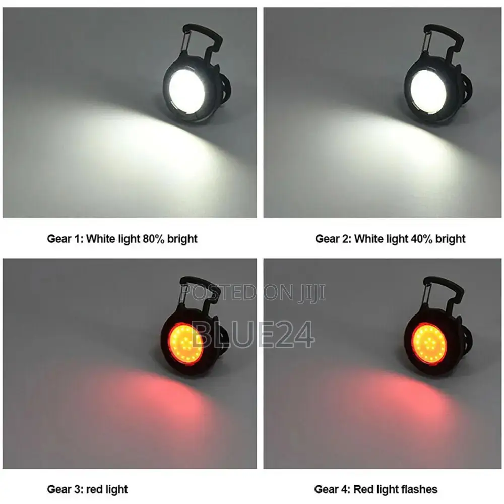Portable Cob Keychain Flashlight