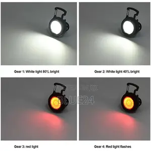 Portable Cob Keychain Flashlight
