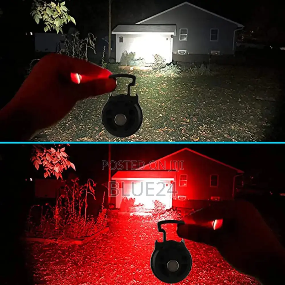 Portable Cob Keychain Flashlight