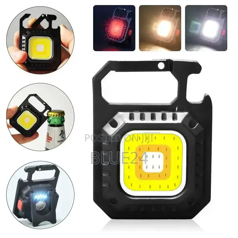 Mini Led Flashlight Magnetic Cob Outdoor
