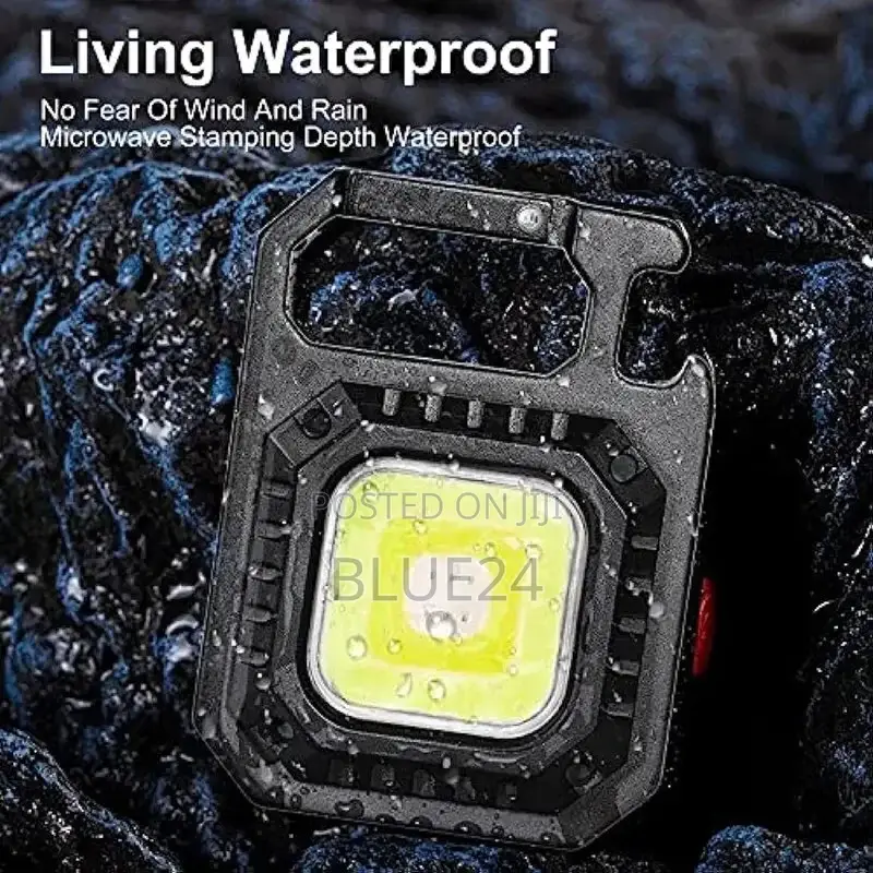 Mini Led Flashlight Magnetic Cob Outdoor