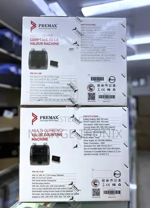 Premax Multi-currency Value Counting Machine Model:Pm-vc110p