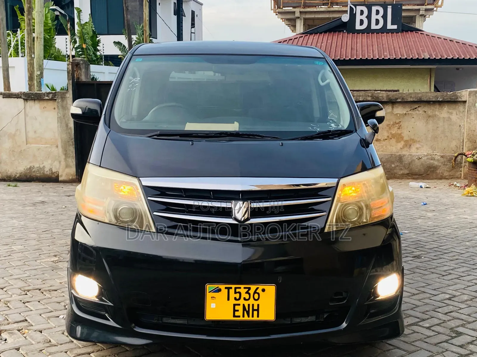 Toyota Alphard 2007 Black
