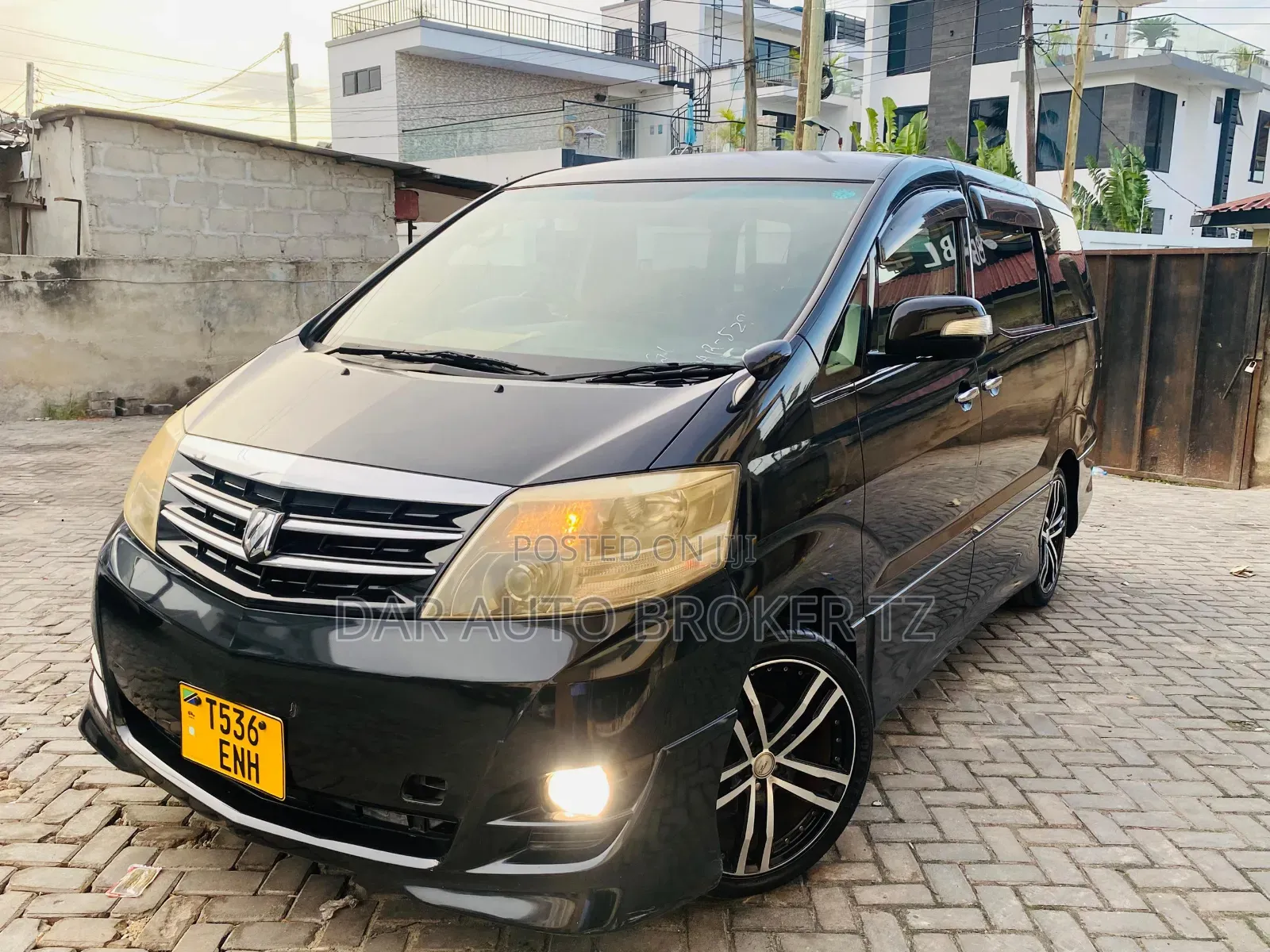 Toyota Alphard 2007 Black