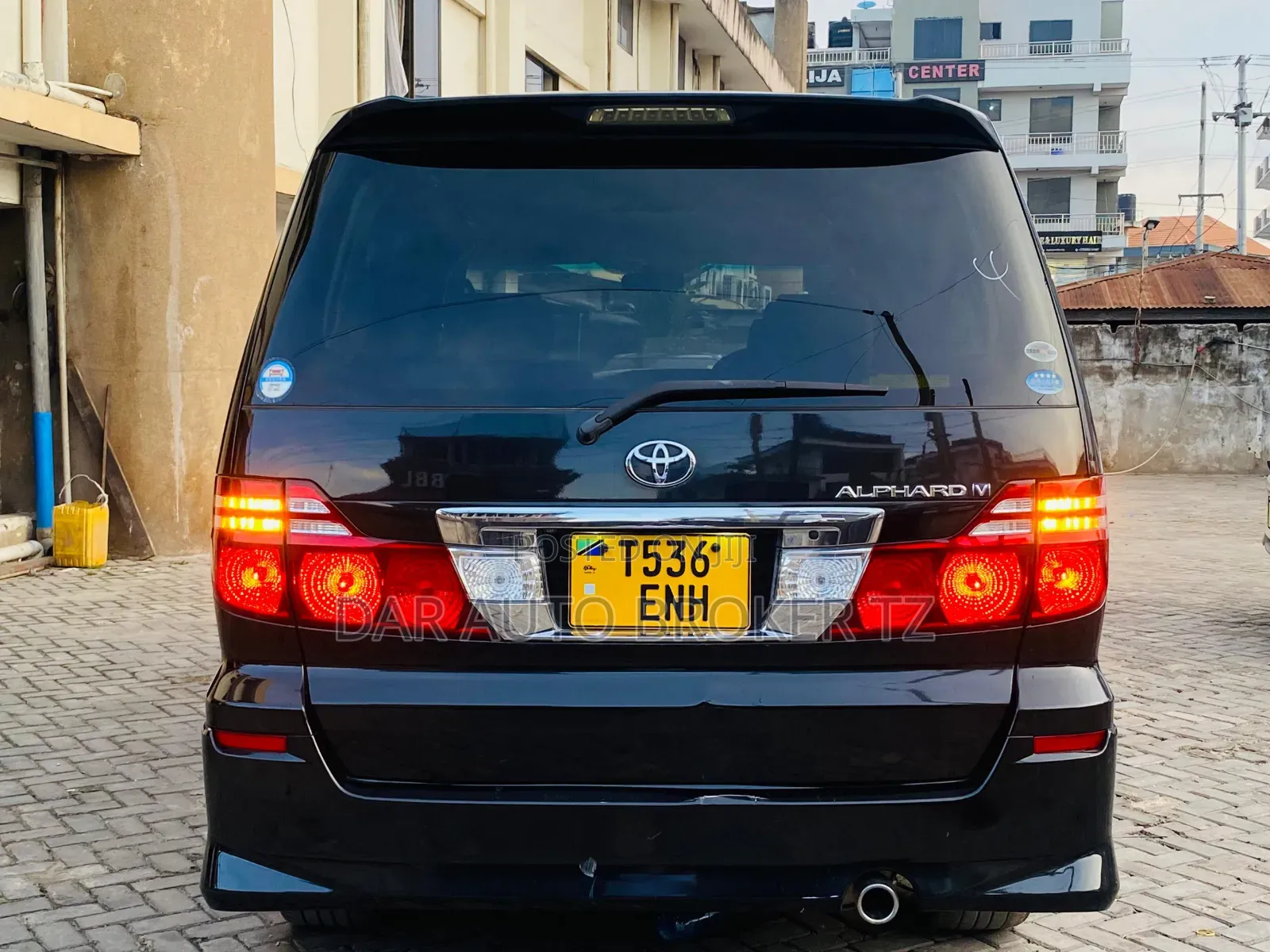 Toyota Alphard 2007 Black